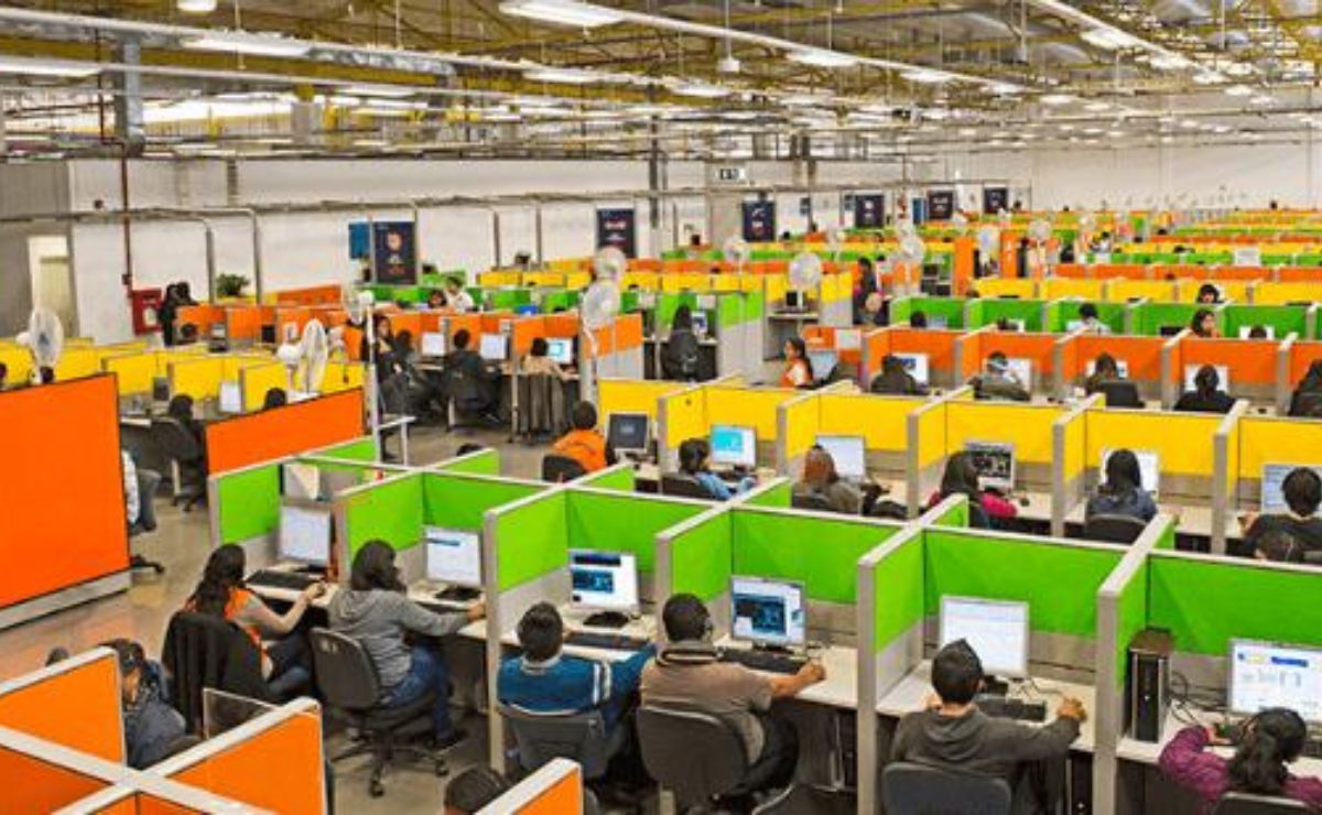 Sala de trabajo de ATENTO.