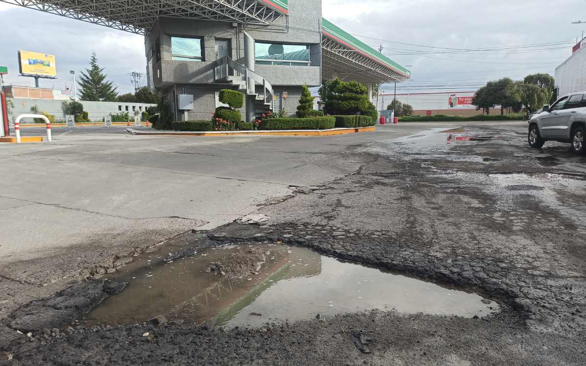 arreglaran baches en calles y avenidas en edomex