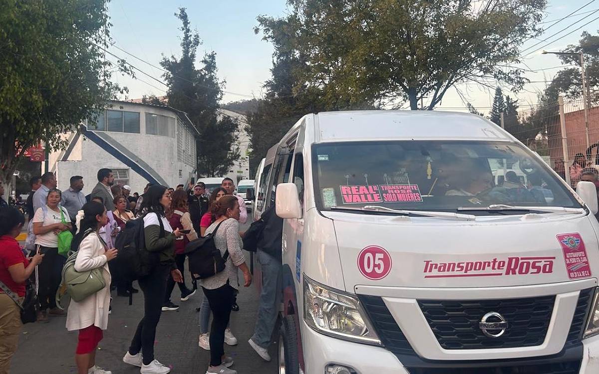 ruta transporte rosa edomex 2025