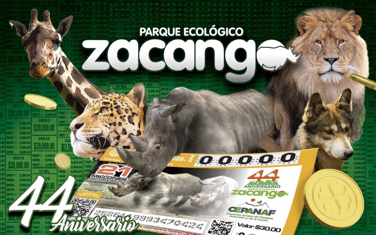 anuncian boleto conmemorativo zoologico zacango
