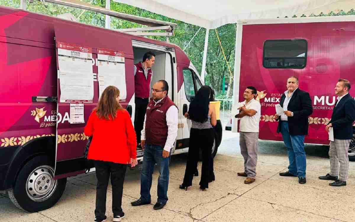 unidad movil para sacar la licencia edomex