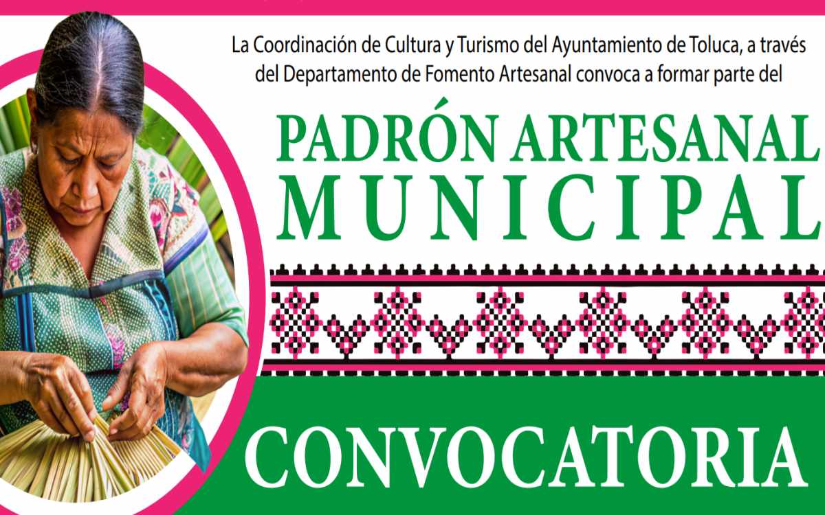 padron artesanal en toluca modo y enlace de registro oficial