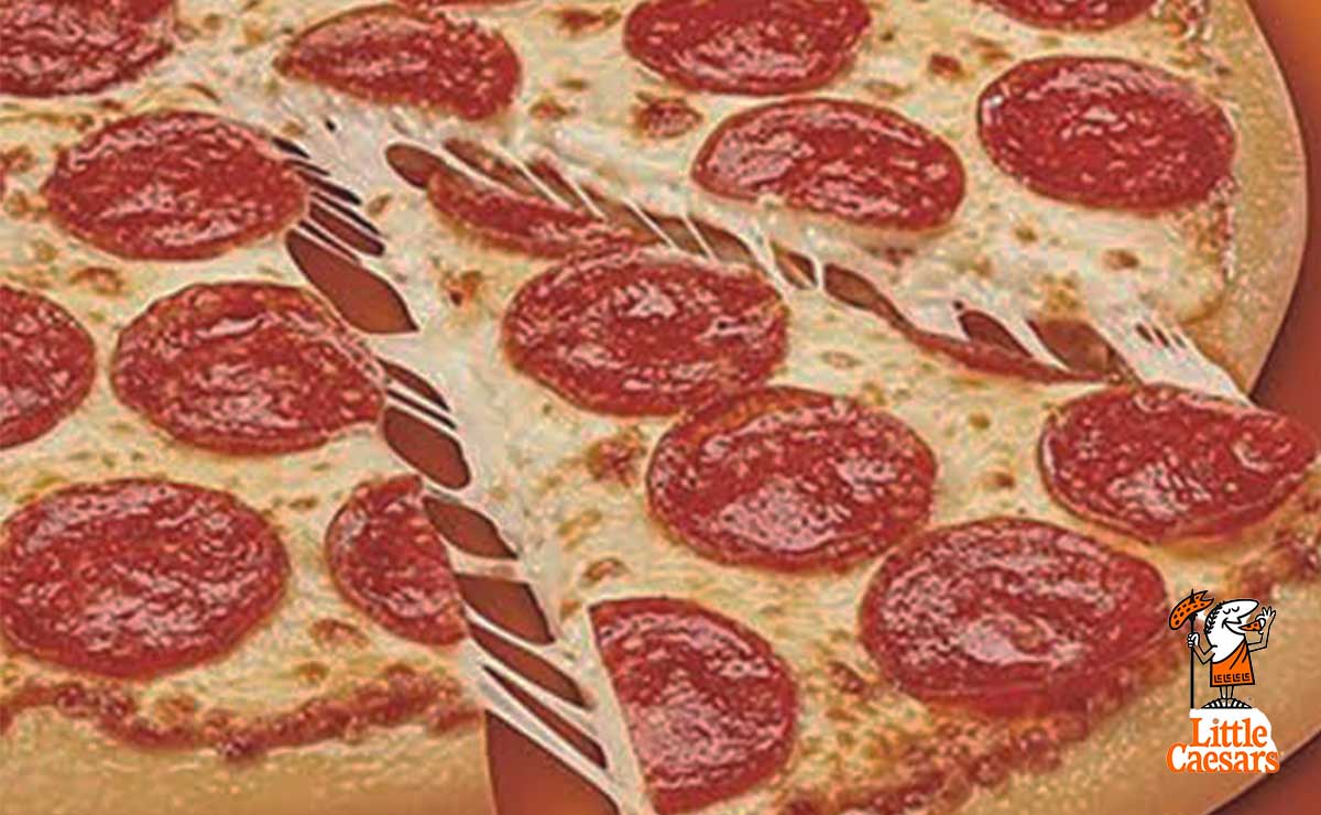 Pizza de Little Caesars de Toluca, logo.