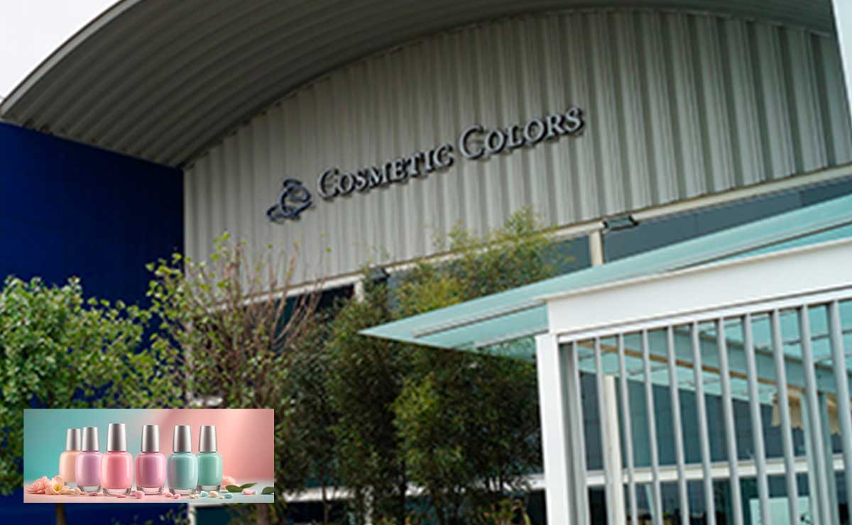 Fachada por fuera de Cosmetic Colors Toluca