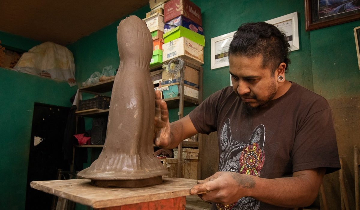 ¡Orgullo! Nacimientos elaborados en Metepec se venden en el extranjero 
