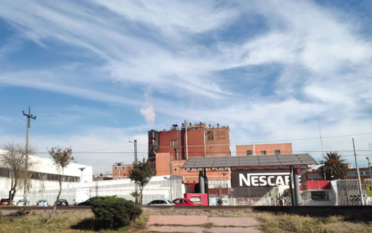 fachada de Nestlé toluca