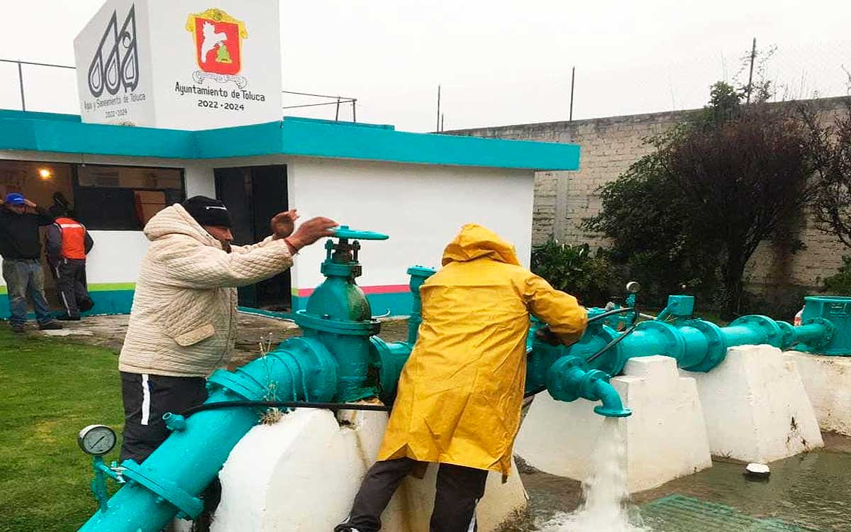 mantenimiento y estrategia hidrica por agua en toluca