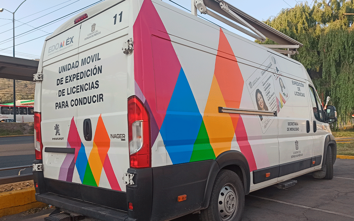 cual es el horario de las unidades moviles para licencia de conducir en edomex 2024