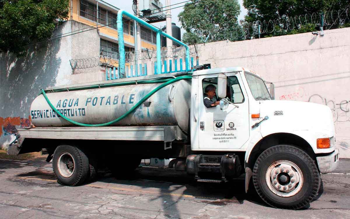 que dia pasan las pipas de agua en toluca
