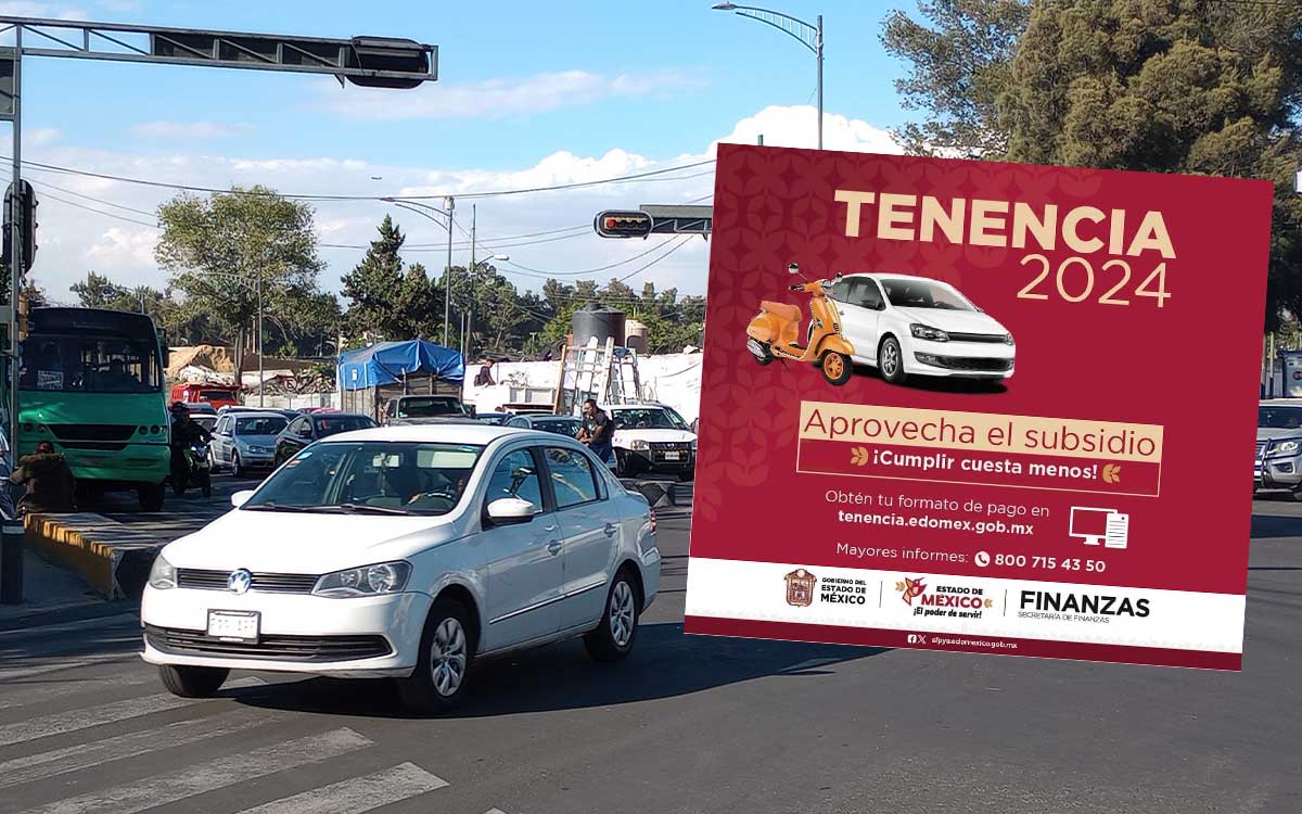 anuncian fecha para subsidio tenencia edomex 2024