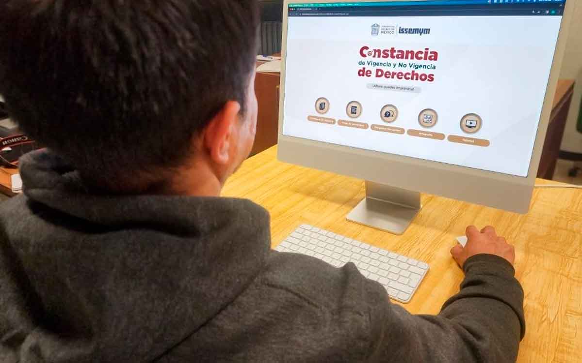 constancia de derechos y no derechos dle issemym