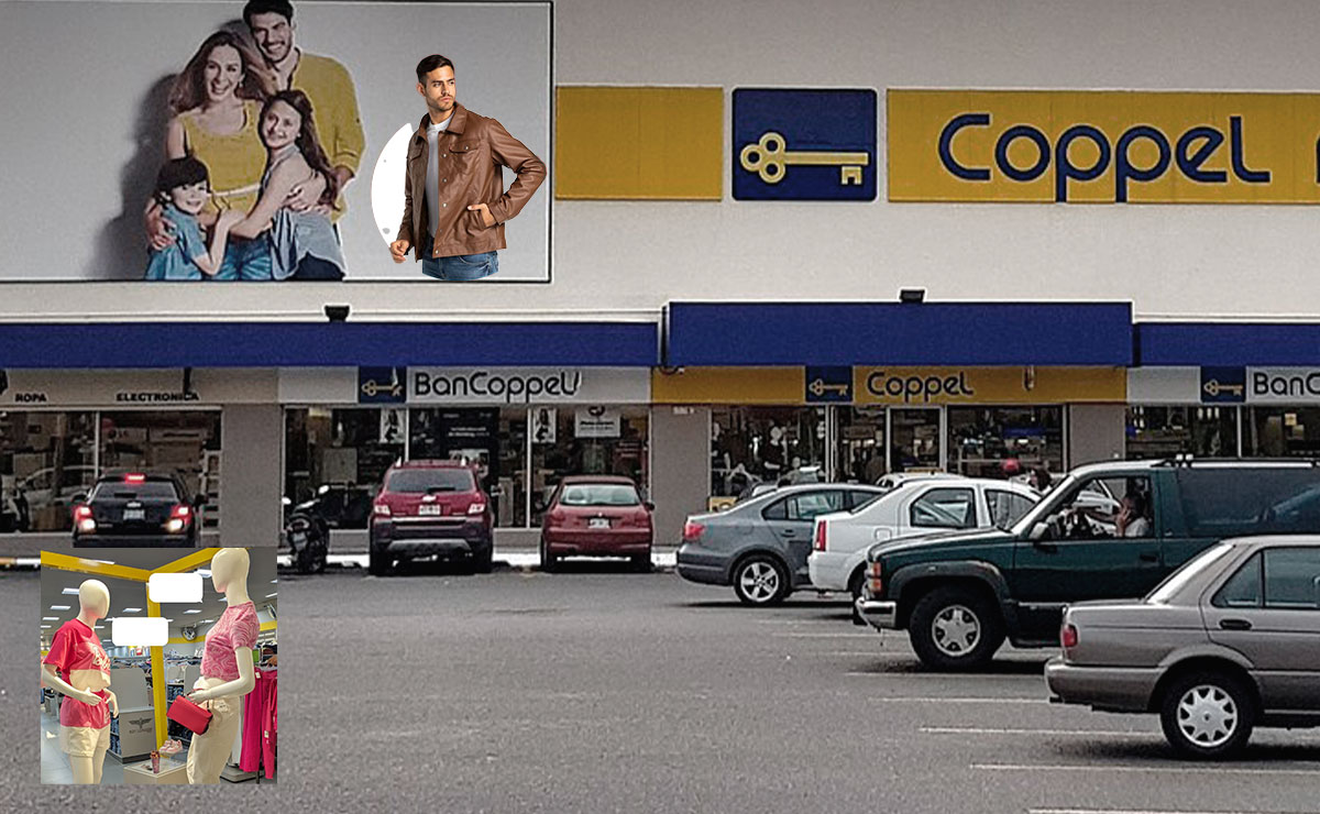 Facha principal de Coppel, vacantes.