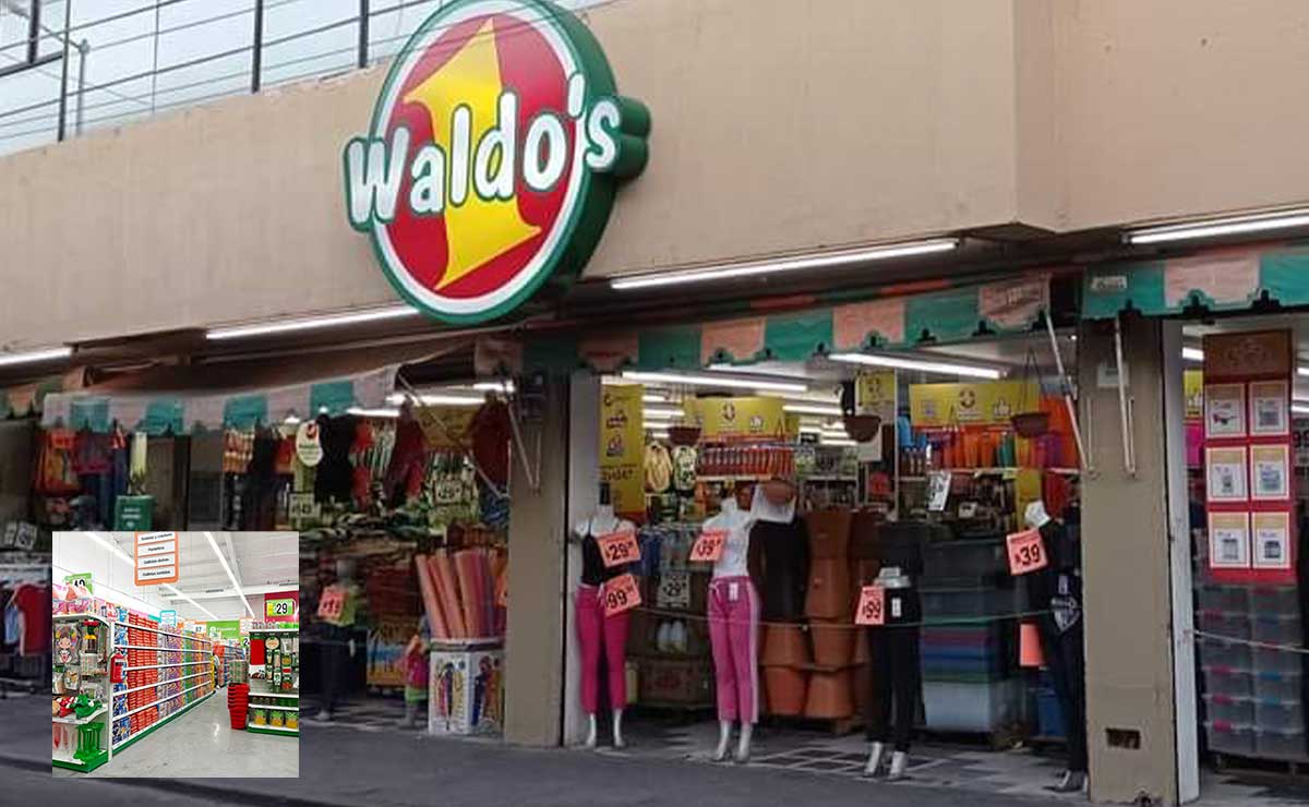 Fachada por fuera de Waldo's en Toluca centro.