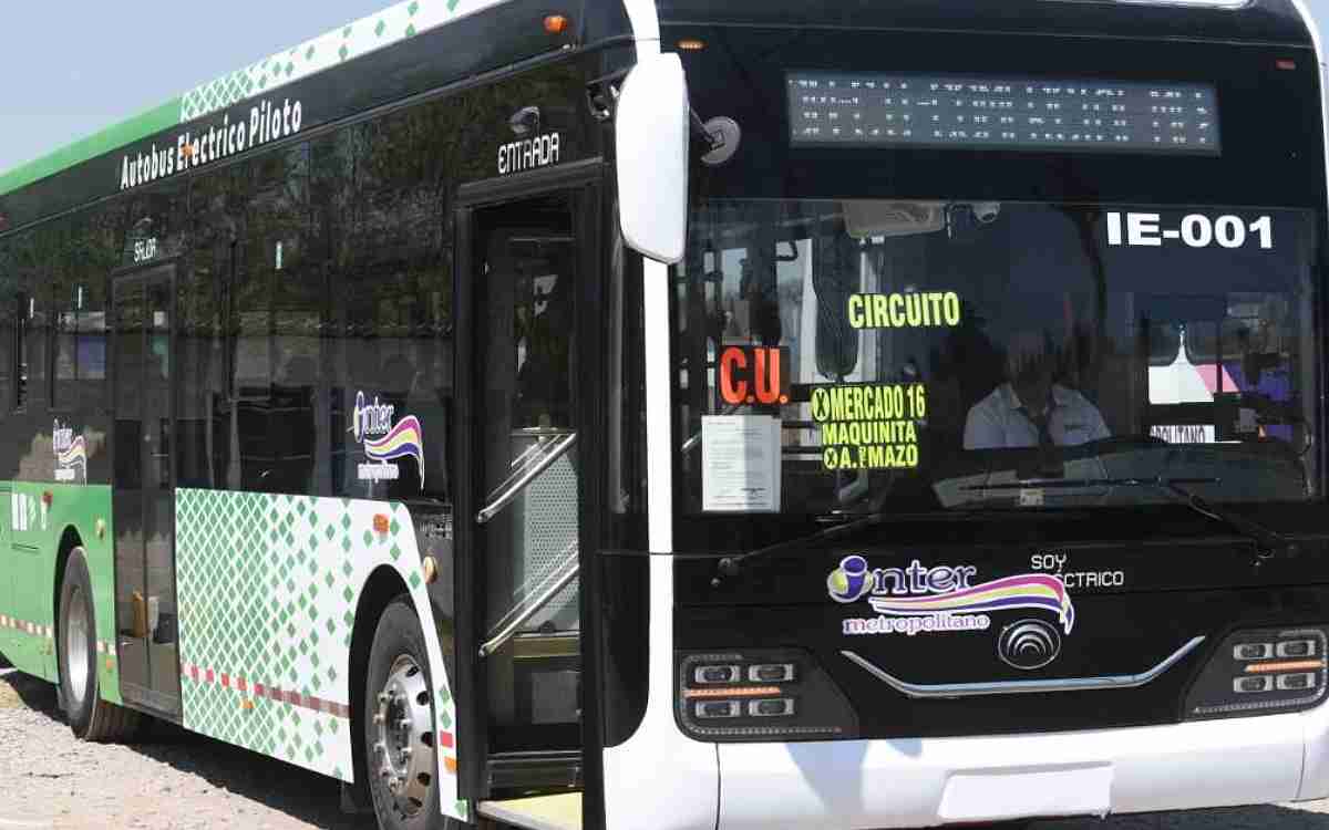 Cuales son las rutas del autobus electrico edomex
